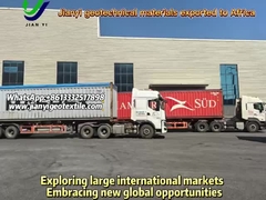 Materiales geotécnicos Jianyi exportados a África