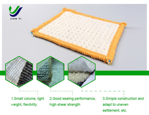 calidad  4m~6m Width Bentonite Geosynthetic Clay Liner For Seepage Control And Isolation fábrica