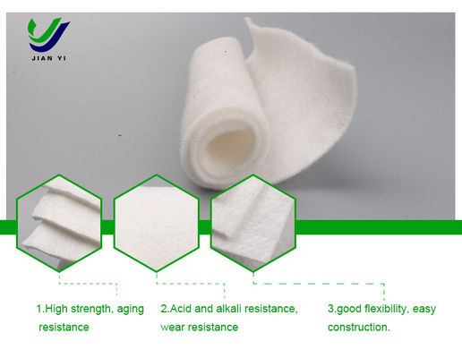 calidad  Long Fiber Geofabric Roll For Beach Embankment And Harbor Pier Reinforcement fábrica