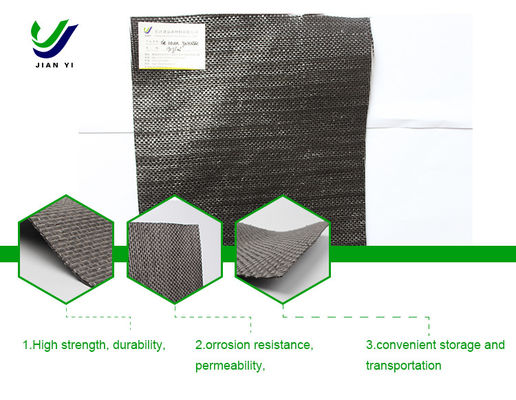 Tejido de filtro de geotextil de polipropileno de drenaje resistente a los rayos UV para aislamiento