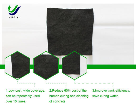 Tejido Geo Drainage personalizado de 100 gramos para curado de hormigón prefabricado