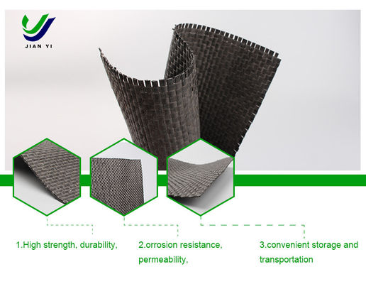 Tejido geotécnico de HDPE impermeable para infraestructuras impermeables y sostenibles