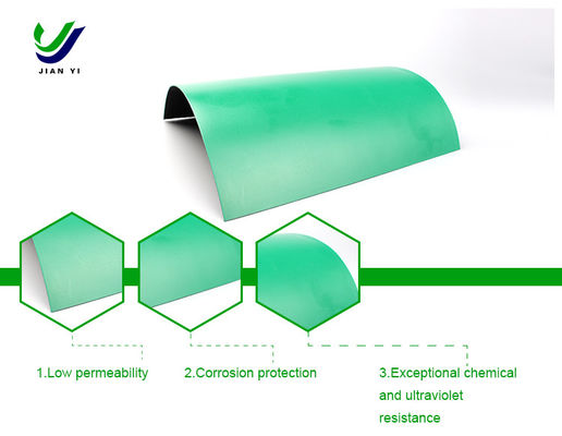 Alta impermeabilidad HDPE Geomembrana lisa resistente a la corrosión para vertederos