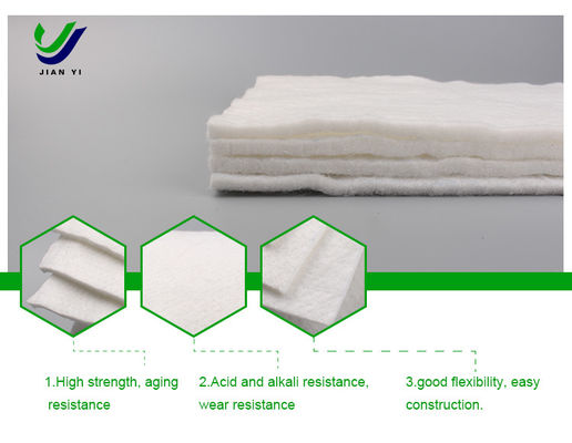 Geotextil de fibra larga La combinación perfecta de filtro aislante y drenaje para el tratamiento de fundición de metales pesados