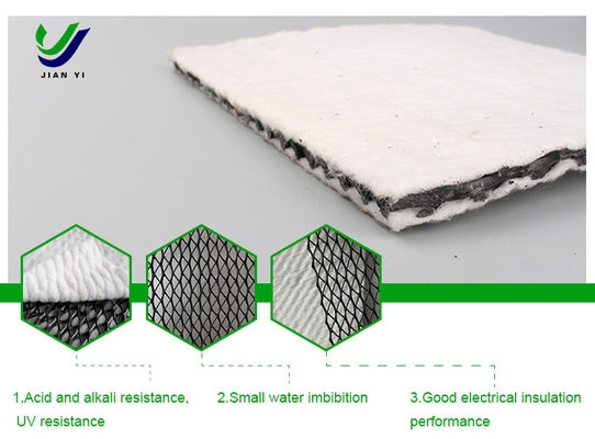 Red de drenaje geotécnica compuesta