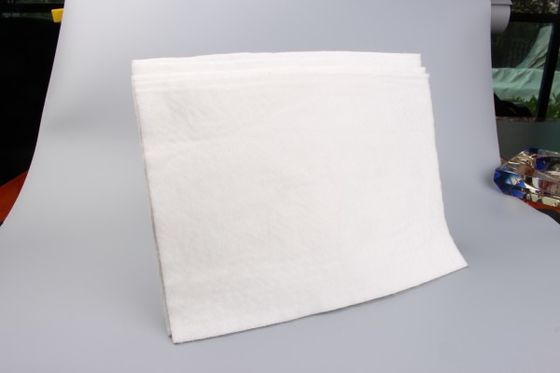 Geotextil de fibra larga resistente al calor y a la corrosión para un rendimiento duradero