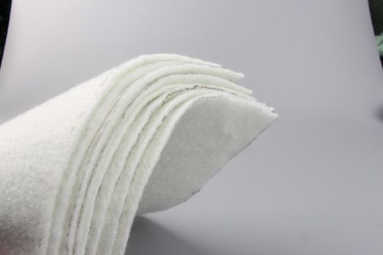 Geotextil de fibras básicas de alta resistencia y maleabilidad para superficies complejas 100-800 g/m2
