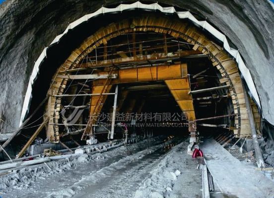 Capas impermeables de revestimiento de geomembrana de HDPE para la construcción de túneles y subterráneos