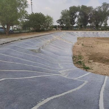 4m de ancho Rapid Set Cement Blanket Solución duradera para proyectos de pendientes y canales 20m-50m de longitud
