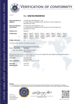 Resistencia a los rayos UV Fibra de base Geotextil Permeable al agua 100-800 gramos/m2