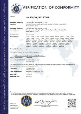 Geomembrana de resistencia química superior para estanques de contención de metales pesados