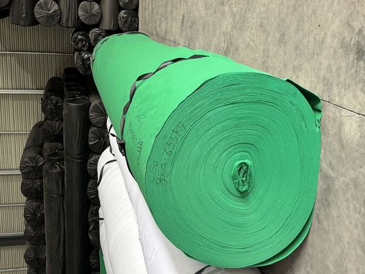 Geotextil de fibra corta no tejida perforada con aguja con permeabilidad superior, filtración de precisión y resistencia a la vegetación