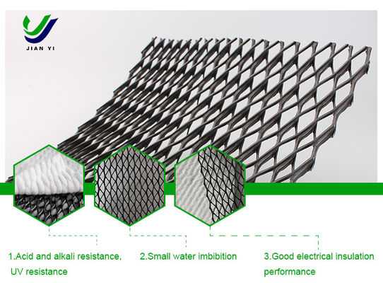 Drenaje óptimo 3D de drenaje compuesto Ancho de la red de 2m-6m Resistencia a la tracción ≥16kN/m para la gestión de aguas superficiales y subterráneas