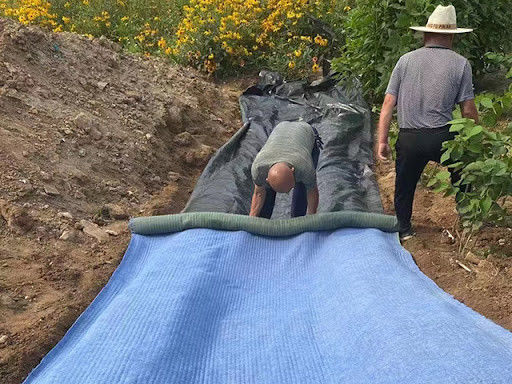 Solución duradera para estanques de peces y protección de pendientes Proyectos de 20m-50m de longitud