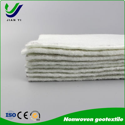 Ancho 1m-6m Geotextil de Fibra Corta Separación Filtración Excelente Resistencia a la Punción para Estabilización del Suelo