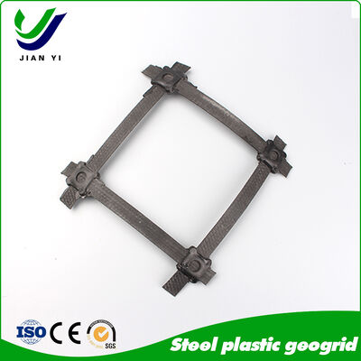 Geogrid de acero de alta resistencia a la tracción con resistencia a los rayos UV y resistencia a la tracción de 30 ~ 120KN / m para la construcción de carreteras de alta resistencia