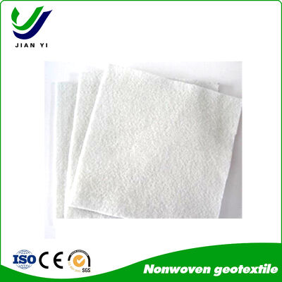 Geotextil de fibras básicas de alta permeabilidad al agua con excelente resistencia a las perforaciones y a los rayos UV para proyectos de infraestructura