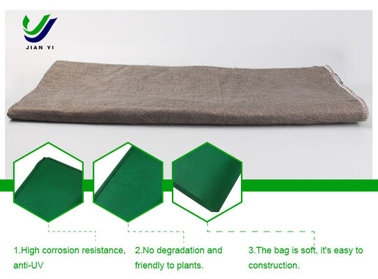 Bolsa Ecológica de Polipropileno Tejido con Tratamiento UV, Amigable con las Plantas, para Construcción Sencilla en Restauración de Minas y Montañas