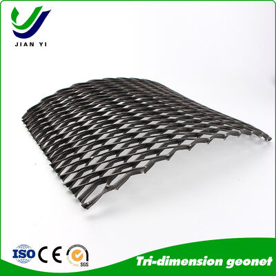 30-120KN/m Geogrid de acero resistente a los rayos UV para el refuerzo de los cimientos de las carreteras