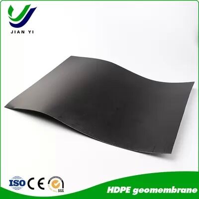 Revestimiento de geomembrana de HDPE seguro para alimentos con resistencia a los rayos UV del 70% y excelente resistencia a los ácidos y álcalis para acuicultura