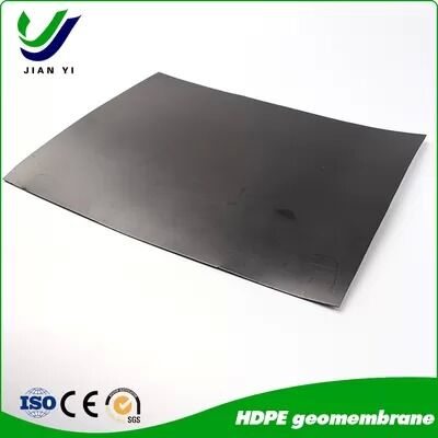 Revestimiento de geomembrana de HDPE seguro para alimentos con resistencia a los rayos UV del 70% y excelente resistencia a los ácidos y álcalis para acuicultura